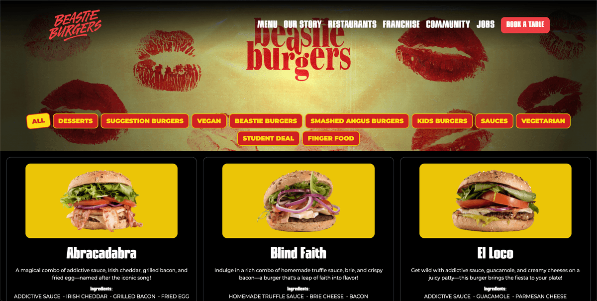 Beastie Burgers